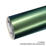 BlackAnt CL-AM-03 Ambilight Metallic Satin Spring Green Vinyl
