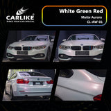 BlackAnt CL-AW-01 Matte Aurora White Green Red Vinyl