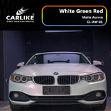 BlackAnt CL-AW-01 Matte Aurora White Green Red Vinyl