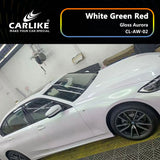 BlackAnt CL-AW-02 Gloss Aurora White Green Red Car Wrapping