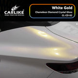 BlackAnt CL-CD-02 Chameleon Diamond Crystal Gloss White Gold Vinyl