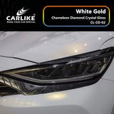 BlackAnt CL-CD-02 Chameleon Diamond Crystal Gloss White Gold Vinyl