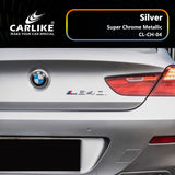 BlackAnt  CL-CH-04 Super Chrome Metallic Silver Vinyl