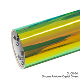 BlackAnt CL-CR-04 Chrome Rainbow Crystal Green Vinyl