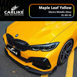 BlackAnt CL-EG-16 Electro Metallic Gloss Maple Leaf Yellow Vinyl