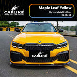 BlackAnt CL-EG-16 Electro Metallic Gloss Maple Leaf Yellow Vinyl