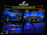 BlackAnt CL-EG-25P Electro Metallic Gloss Sapphire Blue Vinyl PET Liner