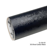 BlackAnt CL-GH-01 3D Ghost Carbon Black Vinyl