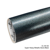 BlackAnt CL-HV-03 Super Heavy Metallic Stone Black Vinyl