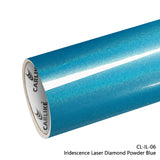 BlackAnt  CL-IL-06 Iridescence Laser Diamond Powder Blue Vinyl