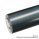 BlackAnt  CL-IL-11 Iridescence Laser Diamond Matte Grey Vinyl