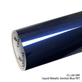 BlackAnt CL-LM-09P Liquid Metallic Gentian Blue Vinyl PET Liner