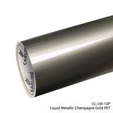 BlackAnt CL-LM-12P Liquid Metallic Champagne Gold Vinyl PET Liner