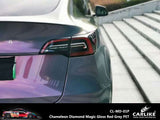 BlackAnt CL-MD-01P Chameleon Diamond Magic Gloss Red Grey Vinyl PET Liner