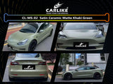 BlackAnt CL-MS-02 Satin Ceramic Matte Khaki Green Vinyl