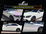 BlackAnt CL-MW-02 Pearl Magic Gloss White Purple Car Vinyl