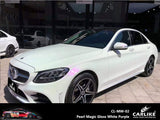 BlackAnt CL-MW-02 Pearl Magic Gloss White Purple Car Vinyl