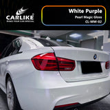 BlackAnt CL-MW-02P Pearl Magic Gloss White Purple Vinyl PET Liner