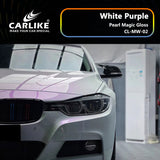BlackAnt CL-MW-02P Pearl Magic Gloss White Purple Vinyl PET Liner