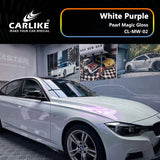 BlackAnt CL-MW-02P Pearl Magic Gloss White Purple Vinyl PET Liner