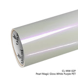 BlackAnt CL-MW-02P Pearl Magic Gloss White Purple Vinyl PET Liner