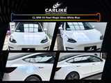 BlackAnt CL-MW-03P Pearl Magic Gloss White Blue Vinyl PET Liner