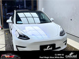 BlackAnt CL-MW-03P Pearl Magic Gloss White Blue Vinyl PET Liner