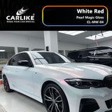 BlackAnt CL-MW-04P Pearl Magic Gloss White Red Vinyl PET Liner