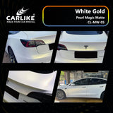 BlackAnt CL-MW-05  Pearl Magic Matte White Gold Car Film