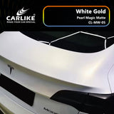 BlackAnt CL-MW-05  Pearl Magic Matte White Gold Car Film