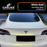 BlackAnt CL-MW-05  Pearl Magic Matte White Gold Car Film