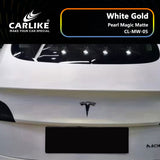BlackAnt CL-MW-05  Pearl Magic Matte White Gold Car Film
