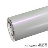 BlackAnt CL-MW-06 Pearl Magic Matte White Purple Vinyl