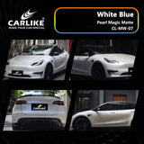 BlackAnt CL-MW-07 Pearl Magic Matte White Blue Vinyl
