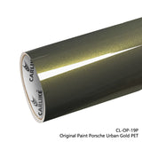 BlackAnt CL-0P-19P Original Paint Porsche Urban Gold Vinyl PET Liner