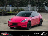 BlackAnt CL-SJ-15 Super Gloss Crystal Strawberry Red Vinyl