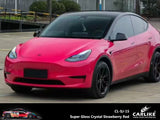BlackAnt CL-SJ-15 Super Gloss Crystal Strawberry Red Vinyl