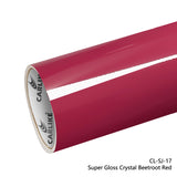 BlackAnt CL-SJ-17 Super Gloss Crystal Beetroot Red Vinyl