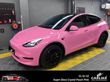 BlackAnt CL-SJ-22 Super Gloss Crystal Peach Pink Car Wrapping