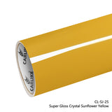BlackAnt CL-SJ-25 Super Gloss Crystal Sunflower Yellow Vinyl