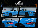 BlackAnt CL-SJ-31 Super Gloss Crystal Ice Cream Blue Vinyl