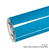 BlackAnt CL-SJ-31 Super Gloss Crystal Ice Cream Blue Vinyl