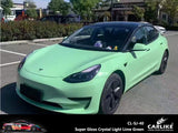 BlackAnt CL-SJ-40 Super Gloss Crystal Light Lime Green Vinyl