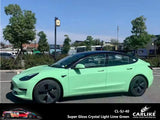 BlackAnt CL-SJ-40 Super Gloss Crystal Light Lime Green Vinyl