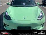 BlackAnt CL-SJ-40 Super Gloss Crystal Light Lime Green Vinyl