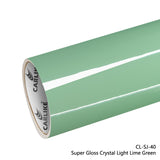 BlackAnt CL-SJ-40 Super Gloss Crystal Light Lime Green Vinyl