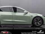 BlackAnt CL-SJ-49 Super Gloss Crystal Khaki Green Vinyl
