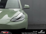 BlackAnt CL-SJ-49 Super Gloss Crystal Khaki Green Vinyl