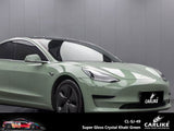 BlackAnt CL-SJ-49 Super Gloss Crystal Khaki Green Vinyl