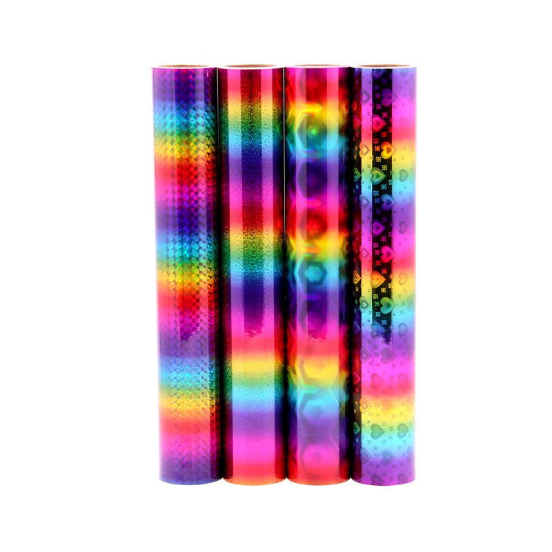 Magic Holographic Adhesive Craft Vinyl Sheets